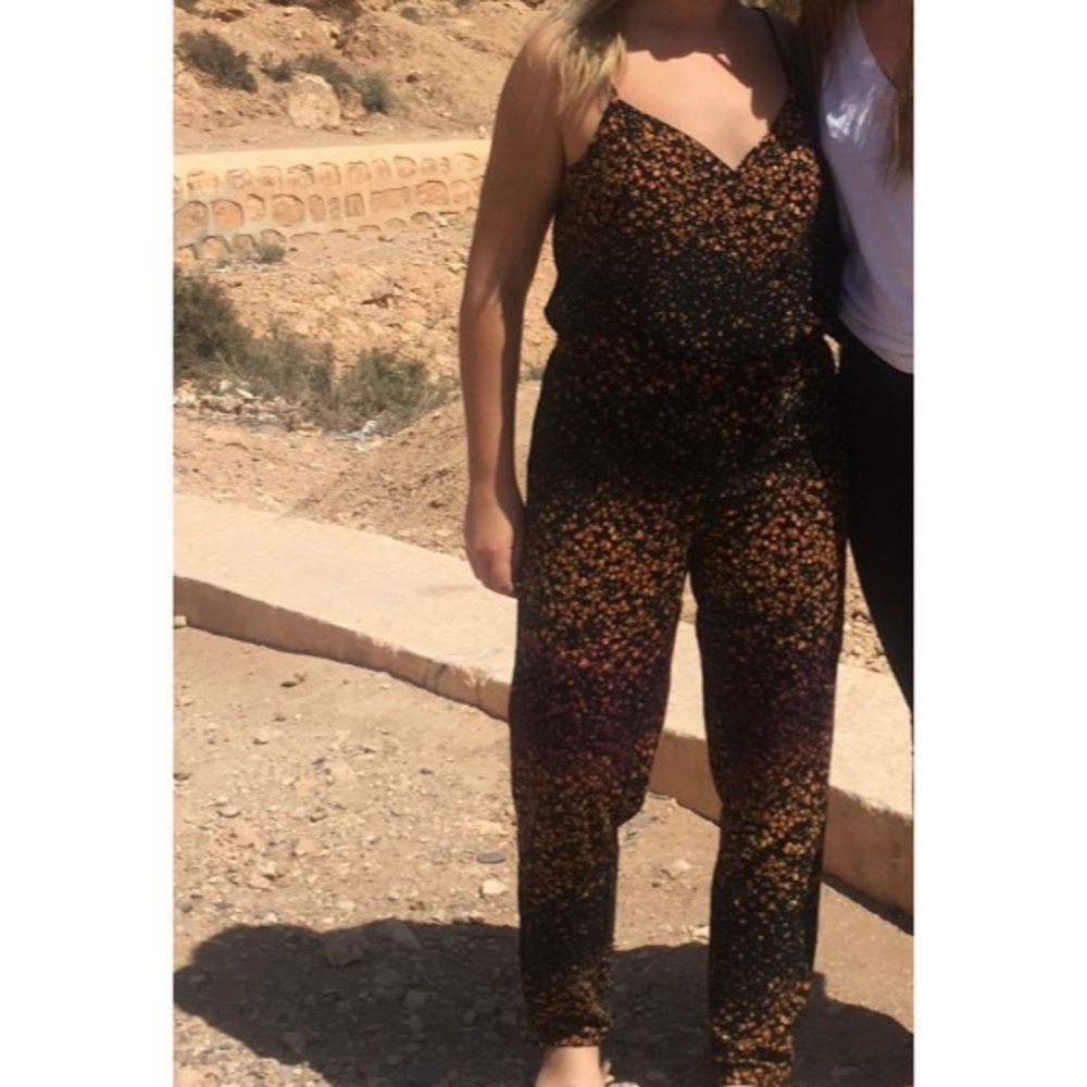 Floral jumpsuit